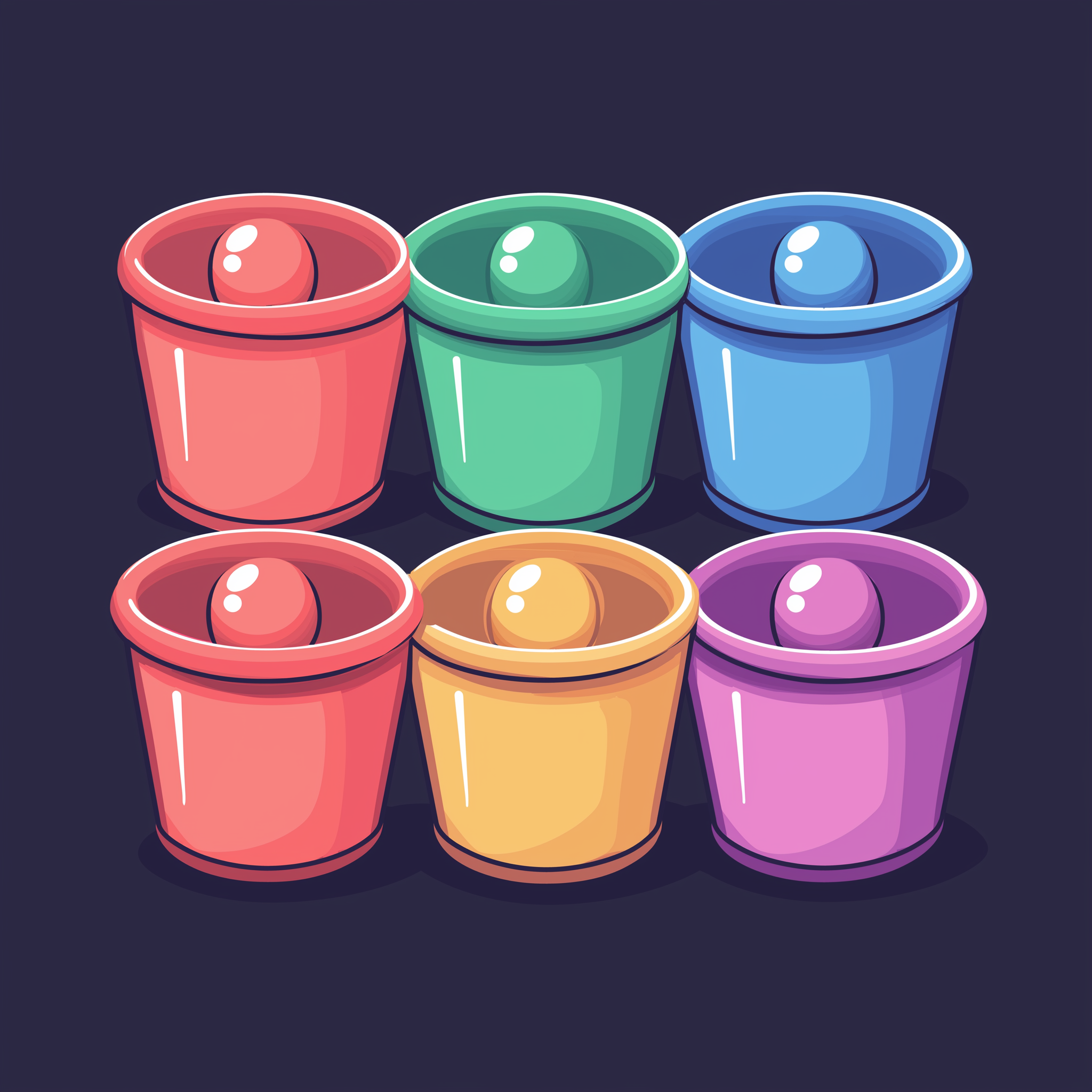 Color Balls and Buckets